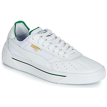 鞋子 男士 球鞋基本款 Puma 彪马 CALI.WH-AMAZON GREEN-WH 白色 / 绿色