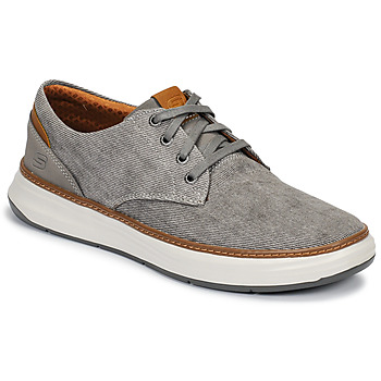 鞋子 男士 球鞋基本款 Skechers 斯凯奇 MELFIS 灰色