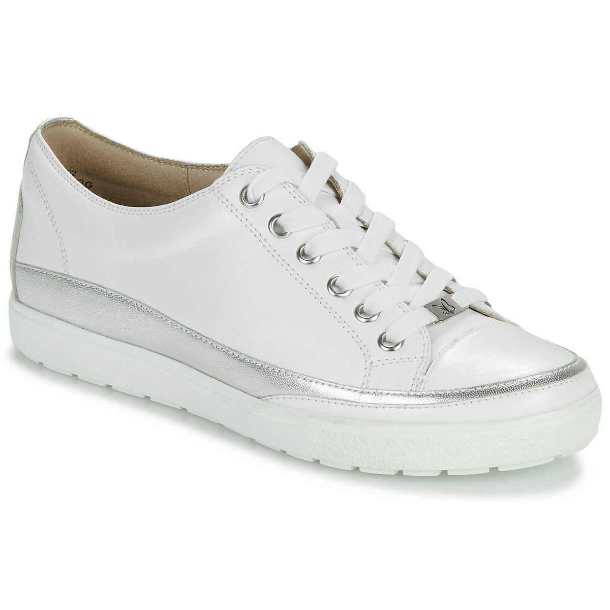 鞋子 女士 球鞋基本款 Caprice BUSCETI 白色 / 银色