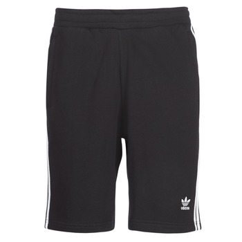 衣服 短裤&百慕大短裤 Adidas Originals 阿迪达斯三叶草 3 STRIPE SHORT 黑色