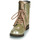 鞋子 女士 短筒靴 Papucei JANET 绿色 / 米色