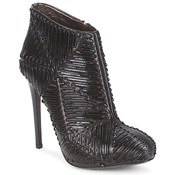 鞋子 女士 短靴 Roberto Cavalli 罗伯特·卡沃利 QPS566-PN018 黑色