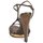 鞋子 女士 凉鞋 Roberto Cavalli 罗伯特·卡沃利 QDS627-PM027 古銅色