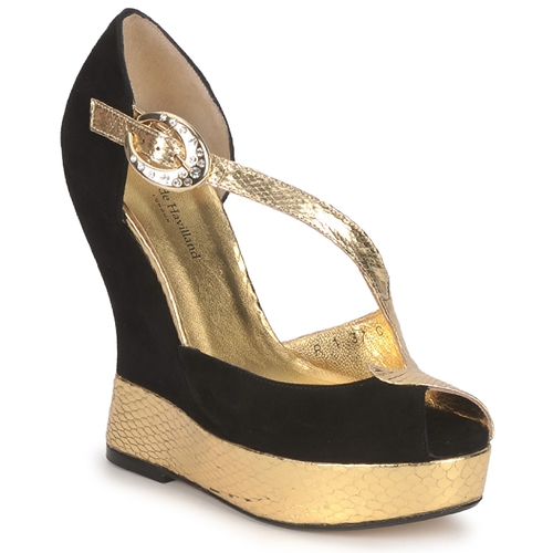 鞋子 女士 凉鞋 Terry de Havilland PENNY 黑色-金色