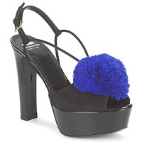 鞋子 女士 凉鞋 Moschino Cheap & CHIC CA1608 Ooc-黑色-蓝色 / Klein