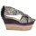 鞋子 女士 凉鞋 Etro 艾特罗 3467 灰色 / 黑色 / 紫罗兰