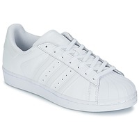 鞋子 球鞋基本款 Adidas Originals 阿迪达斯三叶草 SUPERSTAR FOUNDATION 白色