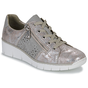 鞋子 女士 球鞋基本款 Rieker 瑞克尔 RIKTUS 银灰色