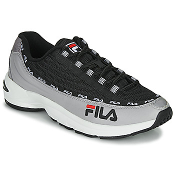 鞋子 男士 球鞋基本款 Fila DSTR97 黑色 / 灰色