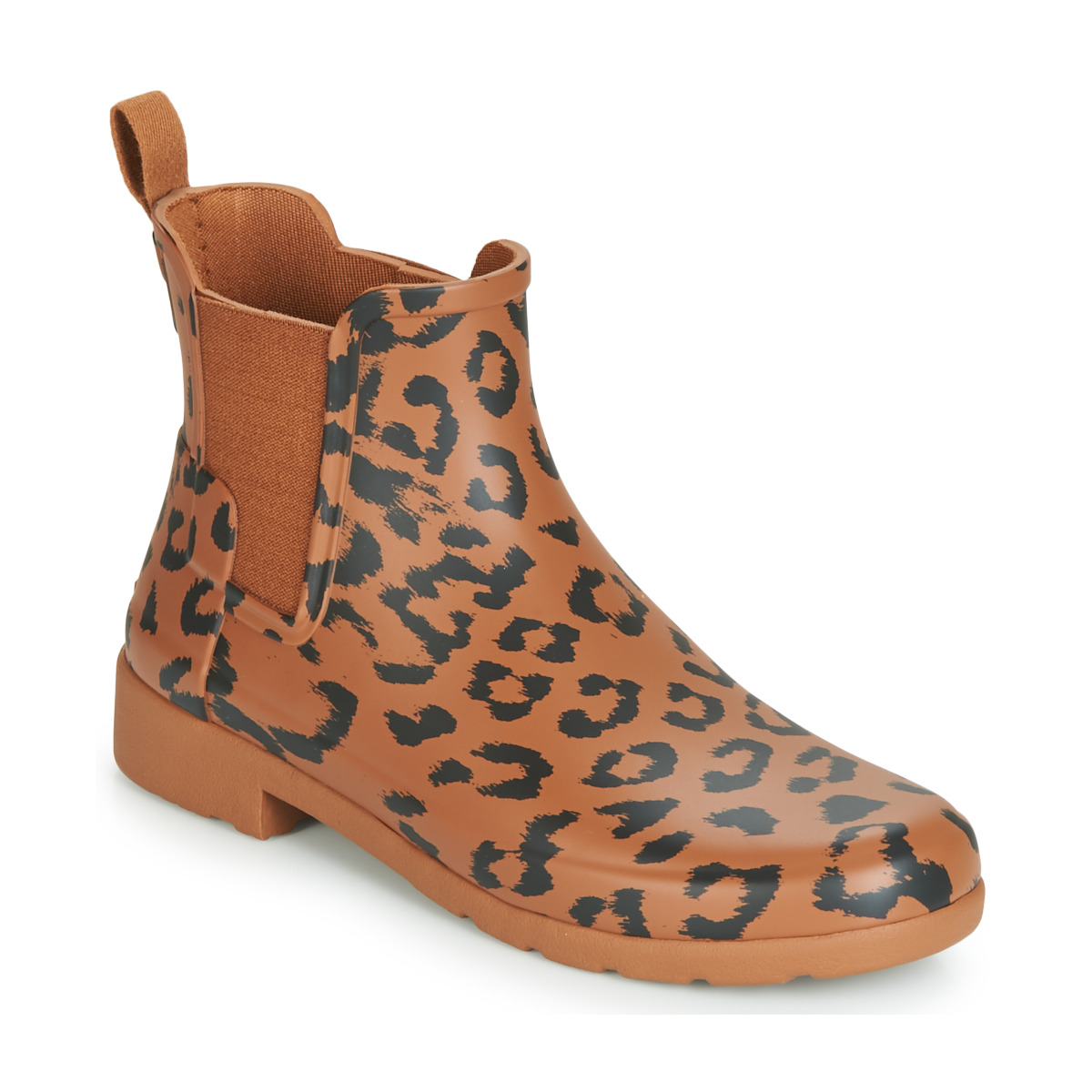 鞋子 女士 雨靴 Hunter 赫特威灵頓 ORG REFINED CHELSEA HYBRD PRNT Leopard