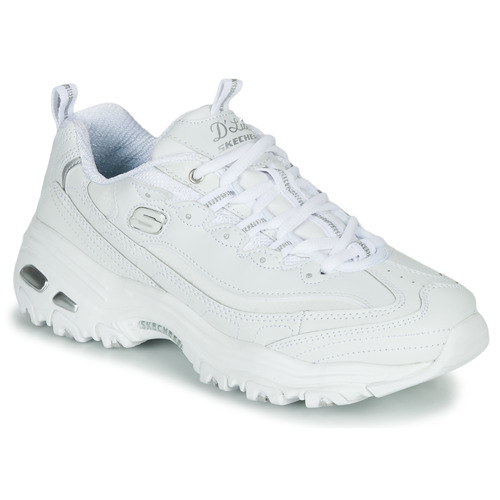 鞋子 女士 球鞋基本款 Skechers 斯凯奇 D'LITES 白色