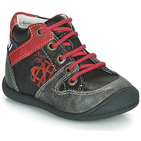 鞋子 男孩 短筒靴 Catimini COMATULE 黑色 / 红色