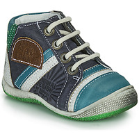 鞋子 男孩 短筒靴 Catimini CIGOGNE 蓝色 / 绿色
