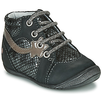 鞋子 女孩 短筒靴 GBB NOEMIE 黑色 / 银灰色