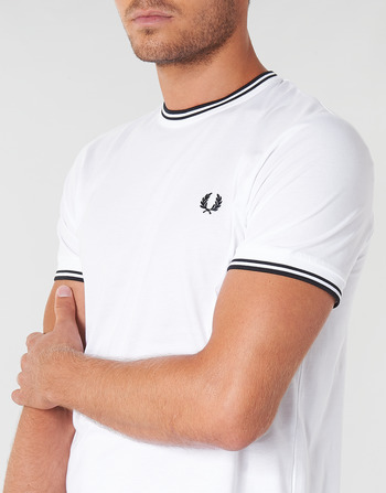 Fred Perry TWIN TIPPED T-SHIRT 白色