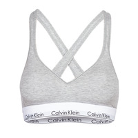 内衣 女士 胸衣 Calvin Klein Jeans MODERN COTTON BRALETTE LIFT 灰色