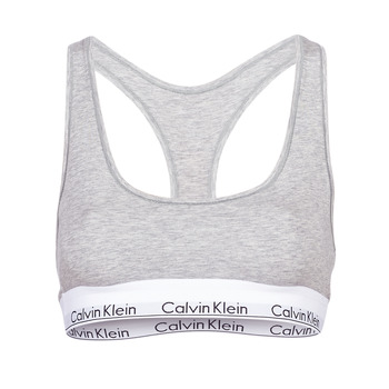 内衣 女士 胸衣 Calvin Klein Jeans MODERN COTTON UNLINED BRALETTE 灰色
