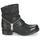 鞋子 女士 短筒靴 Airstep / A.S.98 SAINT EC ZIP NEW 黑色