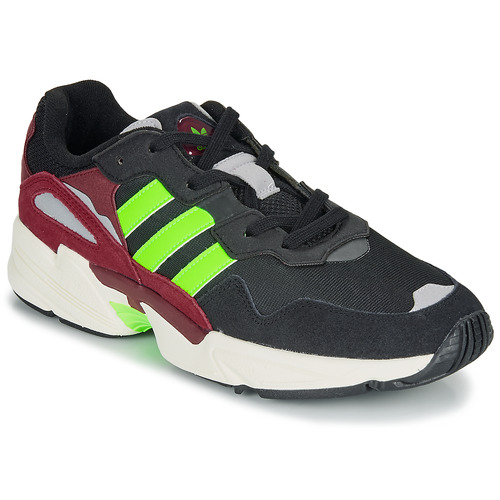 鞋子 男士 球鞋基本款 Adidas Originals 阿迪达斯三叶草 YUNG-96 黑色 / 绿色