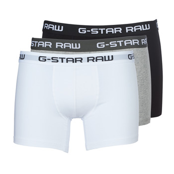 内衣 男士 拳击 G-Star Raw CLASSIC TRUNK 3 PACK 黑色 / 灰色 / 白色
