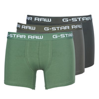 内衣 男士 拳击 G-Star Raw CLASSIC TRUNK CLR 3 PACK 黑色 / 绿色