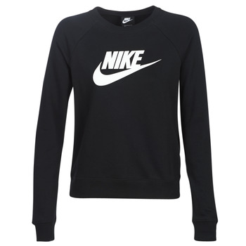 衣服 女士 卫衣 Nike 耐克 W NSW ESSNTL CREW FLC HBR 黑色