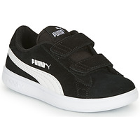鞋子 儿童 球鞋基本款 Puma 彪马 SMASH 黑色