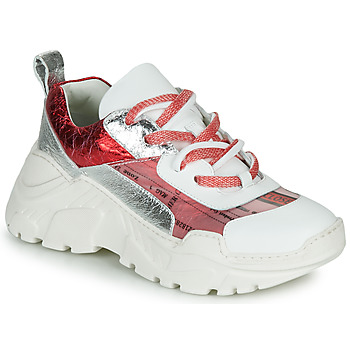 鞋子 女士 球鞋基本款 Fru.it CARETTE 白色 / 红色 / 银灰色