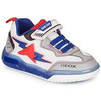 鞋子 男孩 球鞋基本款 Geox 健乐士 J INEK BOY 白色 / 蓝色 / 红色