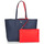 包 女士 购物袋 Lacoste ANNA 海蓝色 / 红色
