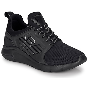 鞋子 球鞋基本款 EA7 EMPORIO ARMANI RACER REFLEX CC 黑色