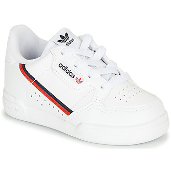 鞋子 儿童 球鞋基本款 Adidas Originals 阿迪达斯三叶草 CONTINENTAL 80 I 白色