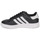 鞋子 儿童 球鞋基本款 Adidas Originals 阿迪达斯三叶草 Novice J 黑色 / 白色