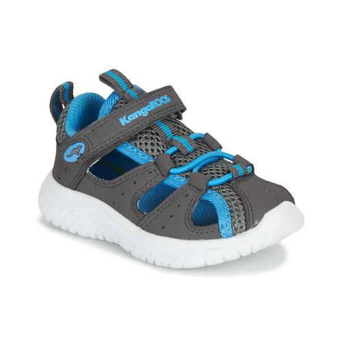 鞋子 男孩 运动凉鞋 Kangaroos KI-ROCK LITE EV 灰色 / 蓝色