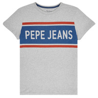 衣服 男孩 短袖体恤 Pepe jeans TALTON 灰色