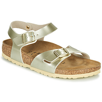 鞋子 女孩 凉鞋 Birkenstock 勃肯 RIO 金色