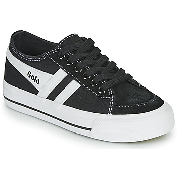 鞋子 儿童 球鞋基本款 Gola QUOTA II 黑色 / 白色