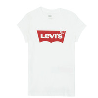 衣服 女孩 短袖体恤 Levi's 李维斯 BATWING TEE 白色