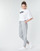 衣服 女士 厚裤子 Nike 耐克 W NSW ESSNTL PANT REG FLC 灰色 / 白色