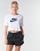 衣服 女士 短袖体恤 Nike 耐克 W NSW TEE ESSNTL CRP ICN FTR 白色 / 黑色