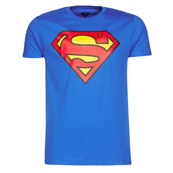 衣服 男士 短袖体恤 Yurban SUPERMAN LOGO CLASSIC 蓝色