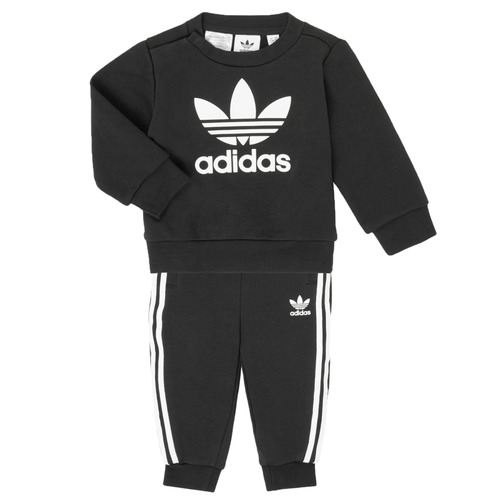 衣服 儿童 女士套装 Adidas Originals 阿迪达斯三叶草 CREW SET 黑色