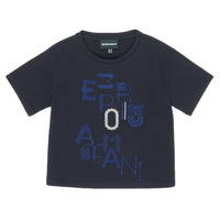 衣服 女孩 短袖体恤 Emporio Armani 6H3T7R-2J4CZ-0926 海蓝色