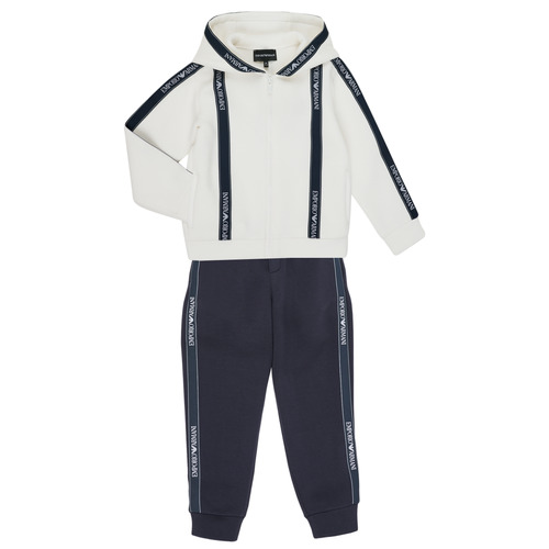 衣服 男孩 厚套装 Emporio Armani 6H4V02-1JDSZ-0101 海蓝色 / 白色