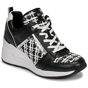 鞋子 女士 球鞋基本款 Michael by Michael Kors GEORGIE TRAINER 黑色 / 白色