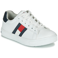鞋子 男孩 球鞋基本款 Tommy Hilfiger T3B4-30921 白色