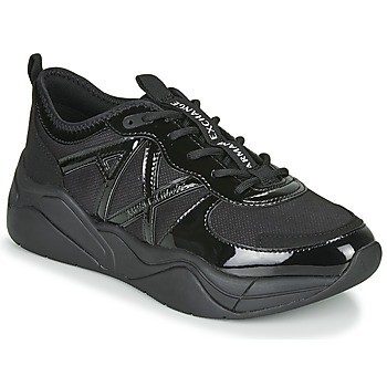 鞋子 女士 球鞋基本款 EMPORIO ARMANI EAX BALDA 黑色