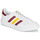 鞋子 球鞋基本款 Adidas Originals 阿迪达斯三叶草 TEAM COURT 白色 / 波尔多红 / 黄色