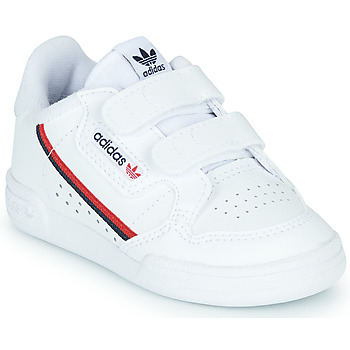 鞋子 儿童 球鞋基本款 Adidas Originals 阿迪达斯三叶草 CONTINENTAL 80 CF I 白色
