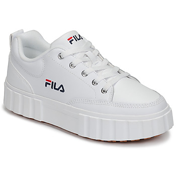 鞋子 女士 球鞋基本款 Fila SANDBLAST L WMN 白色